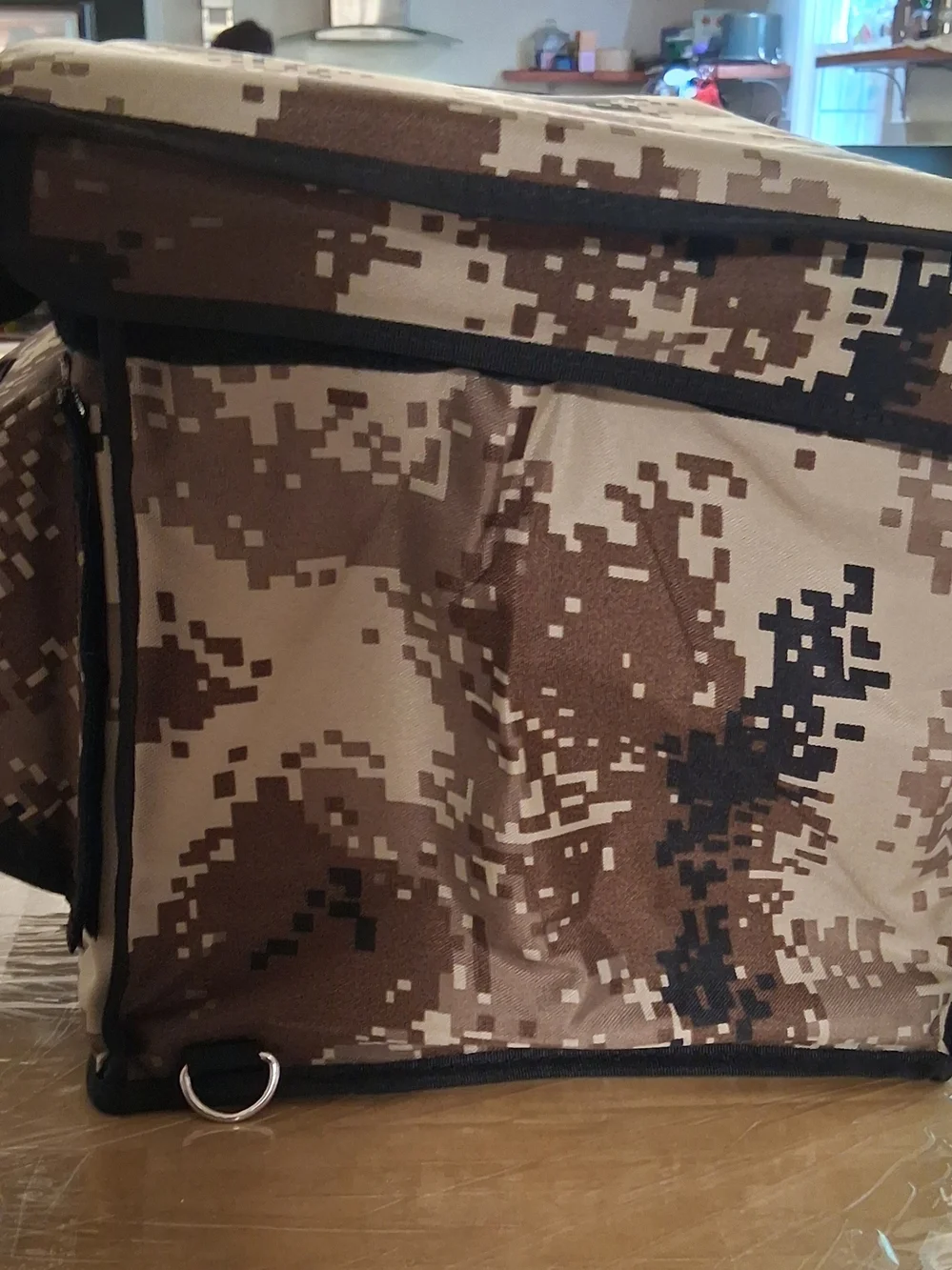 Camouflage Cat Carrier Travel Bag - Desert Camo